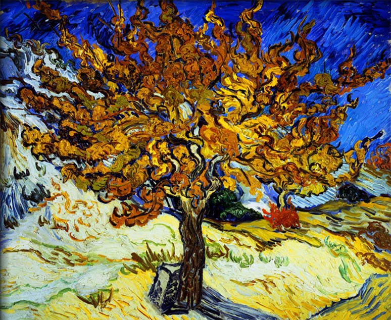 Mulberry Tree, C.1889 By Vincent Van Gogh